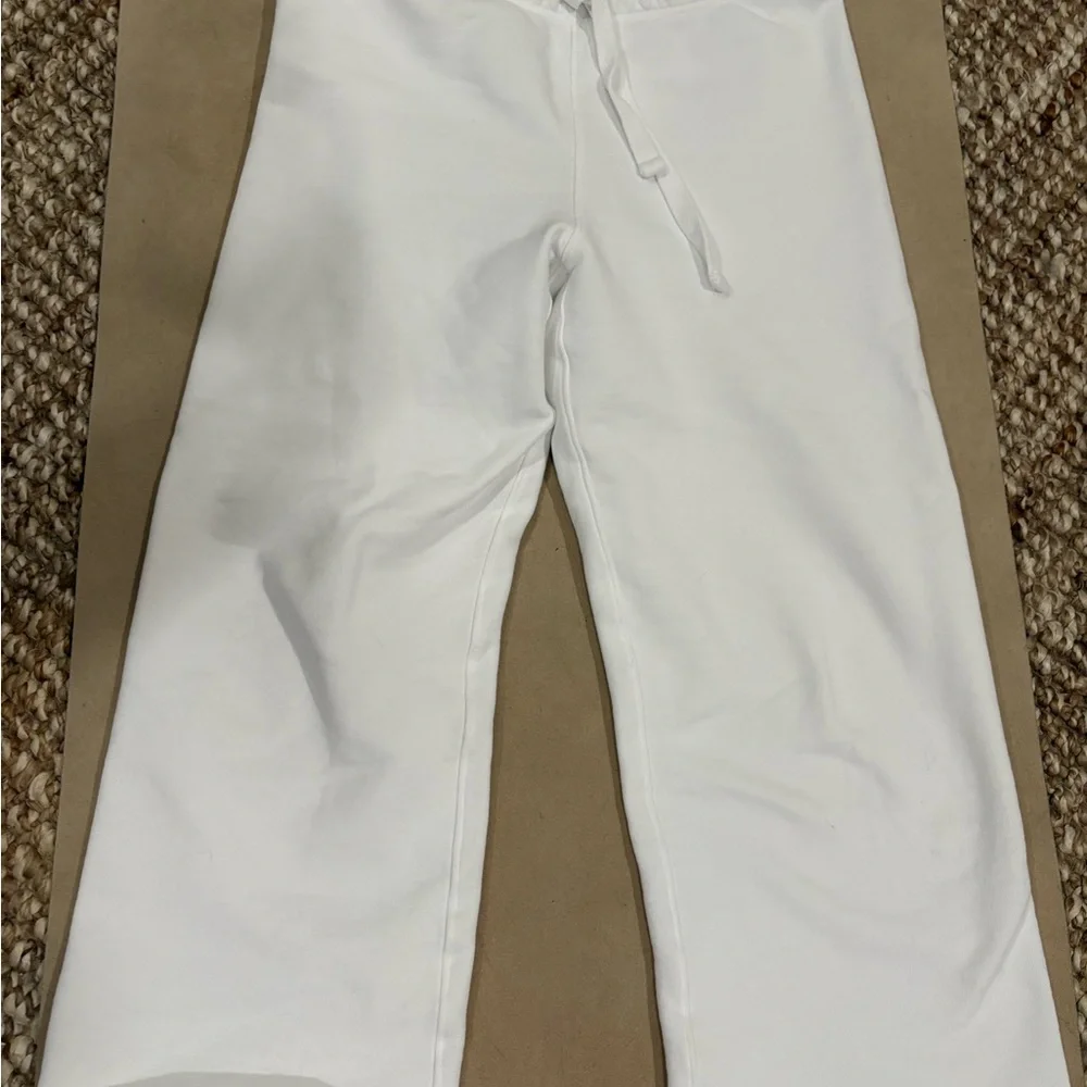 Frank & Eileen White Catherine Cropped Pants - Picture 3 of 5